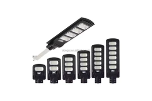 Factory Price 150W LED Solar Street Light Motion Sensor IP65 Waterproof For Outdoor Road Lighting ABS Aluminum Battery ROHS ETL