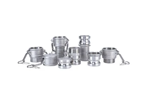 Aluminum Pipe Fittings Quick Type A B C D E F DP Camlock Coupling