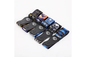 kabat Whole Sale Guitar Straps Skull Straps with Pick Holes Stringed Instruments Parts Accessories for Bass Guitar Electric Guitar