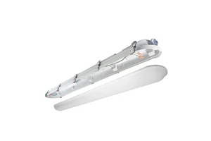 UL DLC Listed Outdoor LED Lighting Waterproof and Dustproof 150Lm/W IP65 LED Tri-Proof Light 60W LED Vapor Tight Light Fixture