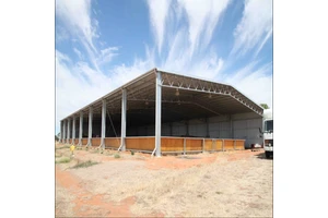 Large Span Metal Horse Arena Building with Galvanized Steel Frame Structure