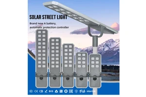 Solar Street Lights Outdoor Waterproof Bridge lux LED High Brightness Road Engineering Intelligent Sensing LED Street Lights