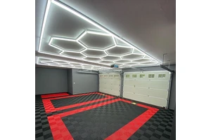 Led Garage Light Hexagon Light Garage Garage Led Light Ceilling