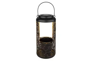 Solar Floor Lamps Outdoor Metal Plant Stands Garden Supplies Box Customizable Color Contemporary Design Energy Efficient Stylish