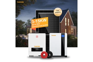 Complete Home All In One Hybrid Solar System 3Kva 3000W 5Kw 6Kw 10 Kva 12 Kw Off Grid Photovoltaic Solar Energy Power System