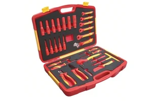 29 Pcs VDE Insulating Hand Tools Set Auto Combination ABS Plastic and Steel Case Pack for Maintenance OEM