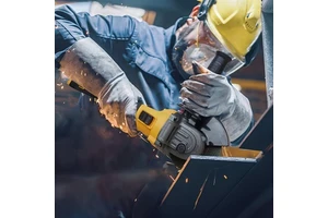 Factory Supply Brushless Cordless Angle Grinder Battery-Powered Slide Adjustable Speed Setting for Heavy Duty Grinding Polishing