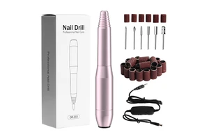 Nail Equipment Manicure Salon 20000RPM Electric Nail Drill Machine USB Portable Home Use Nail Drill