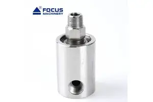 Stainless Steel Threaded Connection Swivel Joint High Speed High Pressure Rotary Unions 1/2 Inch Rotary Joint for Heavy Industry