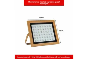LED Industrial Three-proof Light, Explosion-proof Light for Gas Stations, Warehouses, Workshops, Chemical Plants, Anti-corrosion