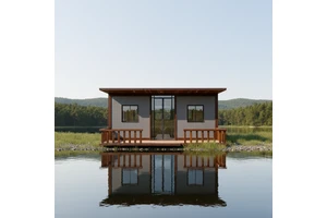 Remote Mobile Homes Luxury 2/3 Bedrooms Prefab House 20ft 30ft 40ft Expandable Container Homes