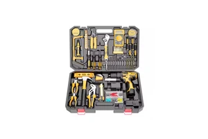 Multi-Function Electric Hand Drill Kit Cordless Drill Machine Wrench Bit Car Tool Set Including Screw Driver Toolbox