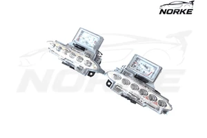 New Waterproof Carbon Rear Bumper Reflector Light Plug & Play Fit for GTR R35 Lower Bracket Brake Auxiliary Lamp