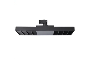Horizontal Adjusted Anti-glare 28W Led Track Light Fixtures Raster 2*12 Spots Led Track Light