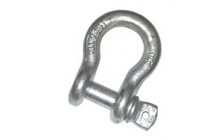 Galvanized Carbon Steel US Type Screw Pin Anchor Shackle