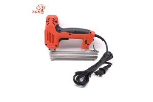 TGS Industrial Electric Nail Gun Brushless Motor 45PCS/MIN Woodworking Straight & Pegging Nail Gun