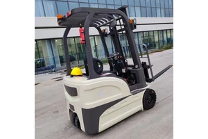 Light Duty Mini Telescopic Electric Forklift With Hydraulic Side Shifter Solid Tires Lead-Acid Battery-Indoor/Outdoor Use