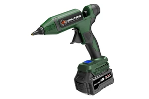 18V Cordless Hot-Melt Glue Gun 7/16 Glue Stick Diameter Versatile Efficient Lithium Battery Adjustable Temperature Power Source