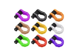 Heavy Duty Premium D Ring Shackle for Trailer Hitch Receiver New Condition Parts & Accessories