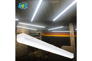 8Ft 100W LED Surface Mount Strip Light, 5 Wattage and 5 CCT selectable LED Linear Strip Light Commercial Garage Ceiling Fixture