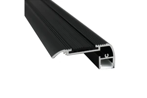 Aluminum Grooved Stair Nosing Edge Led for Sale