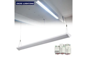 Low Price 20w 40w 60w up and Down Lighting 2ft 4ft 8ft Dimmable Warehouse Led Pendant Light