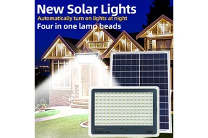 Solar Floodlight 400W 300W 200W100W 100W Reflector LED Spotlight Solar Lights Outdoor IP67 Waterproof Solar Flood Light