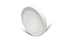 ETL Edge Lit Surface Mount Slim Disk Ficture Pieces Skeet Porch Low Profile Surface Mount Led Ceiling Light