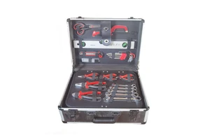 OEM Aluminum Alloy Toolbox Comprehensive Set Multifunctional Maintenance High-end Household Hardware Toolbox Combination