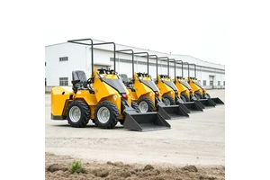 High Quality Mini Skid Steer Loader With Stump Grinder For Sale