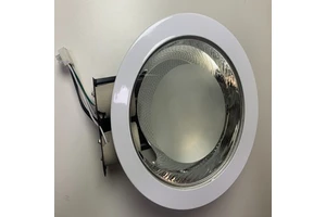 Indoor Lights Downlight E27 Vertical Horizontional Round Shape White 3 Legs Downlight Fixture