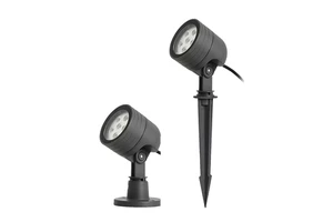 Outdoor Garden LED Flood Light with Spiked Stand Full Spectrum Under Canopy Led Grow Light for Lawn and Landscape