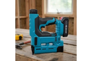 High Efficiency 20V Cordless Brad Nailer Professional Gauge Electric Nail Gun with Battery for Furniture Assembly