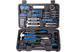 Wholesale Carbon Steel Tool Kit Set 148pcs Metric Combination Household Blow Molding Tool Three-fold Combination Repair Tool