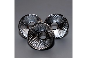 Wholesale 8W 15W Aluminum LED Reflector Cup, High Reflectivity Anodized Reflector for Indoor Commercial and Spot Lighting