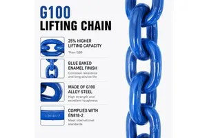 Z2LIFTING Grade 100 Blue Lacquer Alloy Steel Link Chain/High Level Lifting Chain Sling