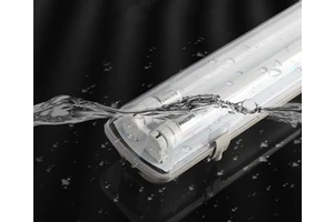 Waterproof Batten 20w 40w 50watts Ip65k Warehouse Tri Proof Stainless Steel Triproof Lamp Tri-proof Light Led Emergency Lights