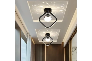 Modern Acrylic LED Ceiling Lamp for Home Decor Living Dining Room Aisle Cloakroom Bedroom Corridor Chandelier Lighting Fixture