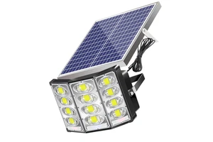 Outdoor Solar LED Flood Light with Remote Control Solar Flood Light 1000w Outdoor Solar Security Lights Outdoor Motion Sensor
