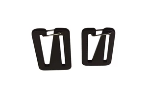 Guangzhou Hardware High Quality Zinc Alloy Carabiner Snap Buckle 10mm 20mm 25mm Sizes with Elastic Feature Metal G Hook for Bags