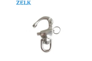 Stainless Steel High Polished Marine Rigging Hardware Eye Swivel Snap Shackle 100% Qualified Carton Packaged
