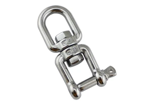 304/316 Stainless Steel Rigging Hardware Eye-Jaw Hook Swivel Shackle Ring
