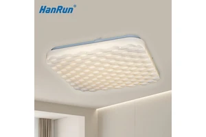 Ripple Simple Square Decorative Hallway Dining Room Fixture Lamp Modern Surface Mounted Bedroom Living Room Led Ceiling Light