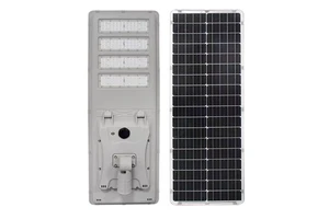 2023 SOLAR STREET LIGHT Integrated Solar Street Lamp Head Human Body Induction Light Outdoor Courtyard New
