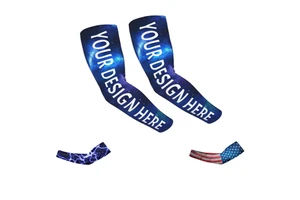 Free Shiping Items Best Selling Men's Cycling Arm Sleeves High Quality Pakistan Made Compression Sets Latest Design Hot Sale