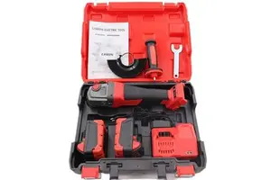High-power Red Brushless Corner Mill Electric Grinding Cutting Machine Kit Lithium Grinding Machine Power Tool Set
