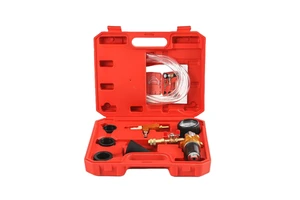 Hard-pack Hand Operated OEM Automotive Repair Tool Kit with Vacuum Coolant Filling Tools and Pressure Gauge Leak Detection Kit