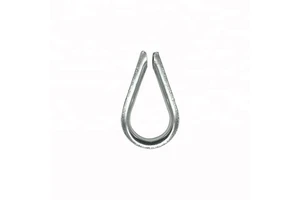 Stainless Steel Capel Thimble M4 With Wire Rope Fittings Hardware Rigging Wire Rope Capel Rigging Standard BS464 Thimble