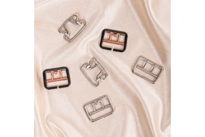 Vintage Design Adjustable Stainless Steel Metallic Decorative Durable Belt Buckle for Garment Handbag Webbing