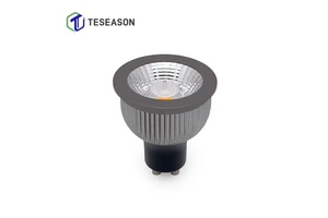 FA02-GU10-5.5W GU10 LED Light - Aluminium COB Source 5.5W 450-500lm 3000K 4000K 6000K 24° 38° 60° Reflector Cup Light Guide